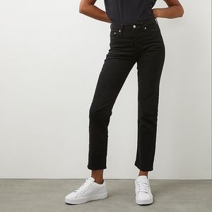 Levi's Wedgie Icon Black Jeans